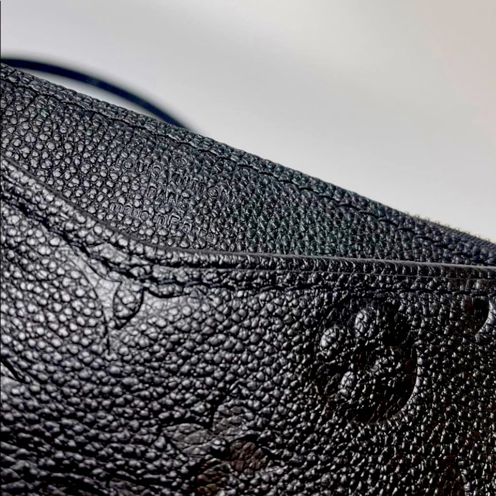 Louis Vuitton Black Empreinte Purse